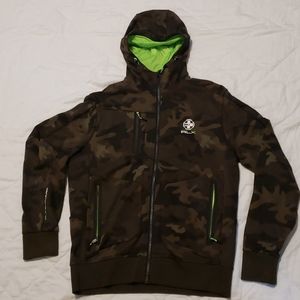Ralph Lauren RLX active hooded sweater mens L